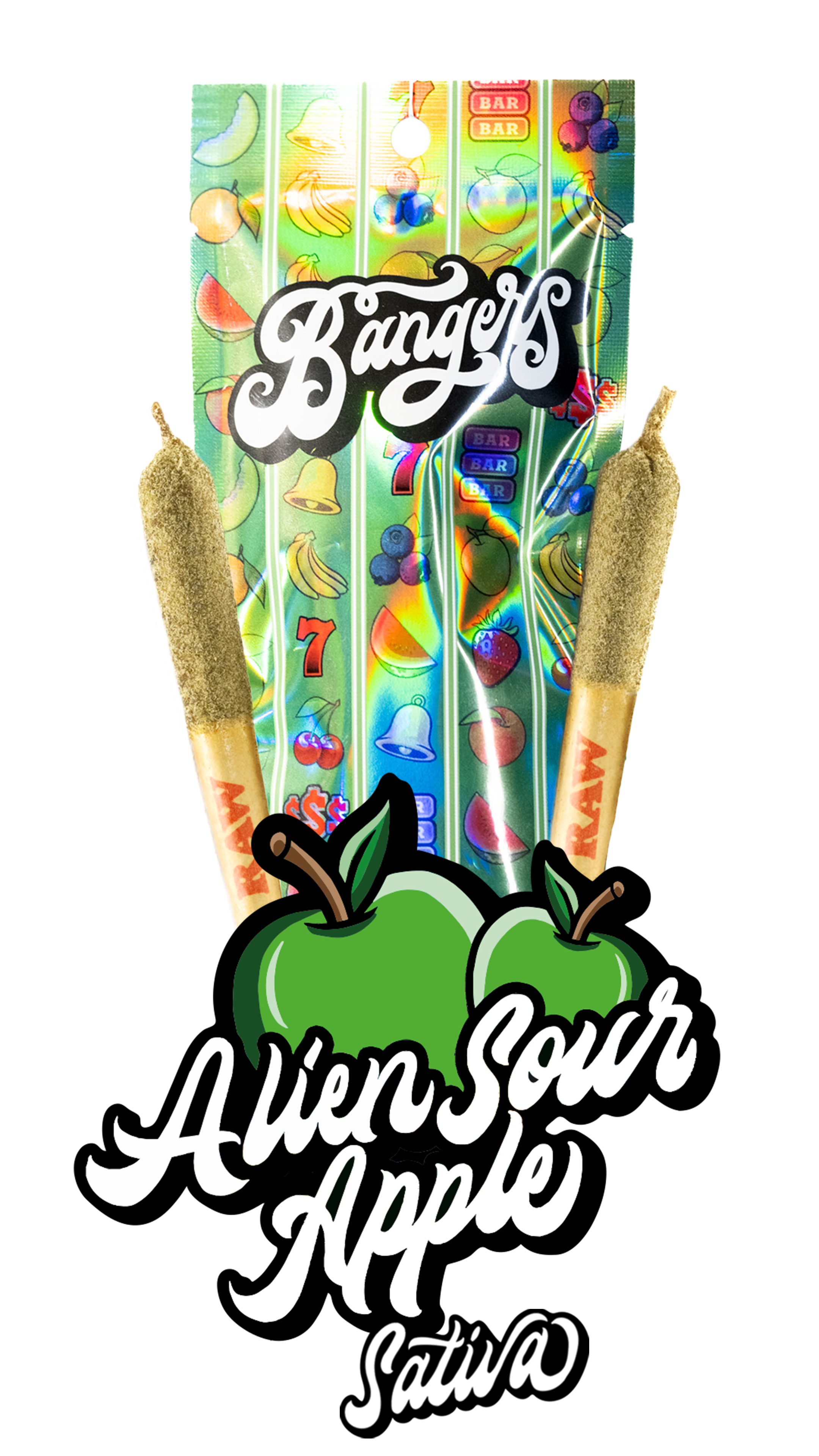 Alien Sour Apple 2-PACK